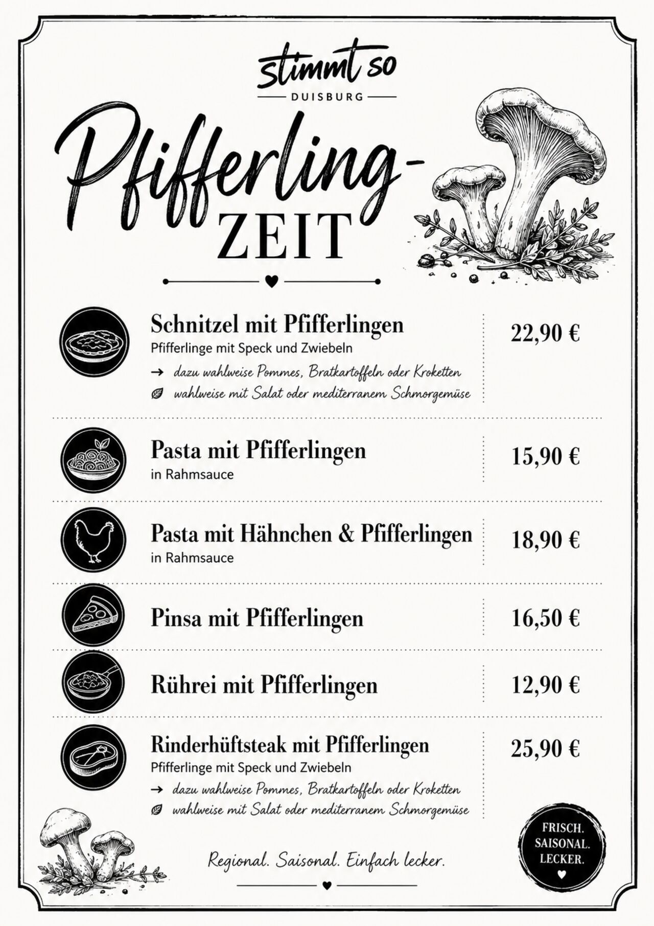 🌿 Pfifferling-Zeit