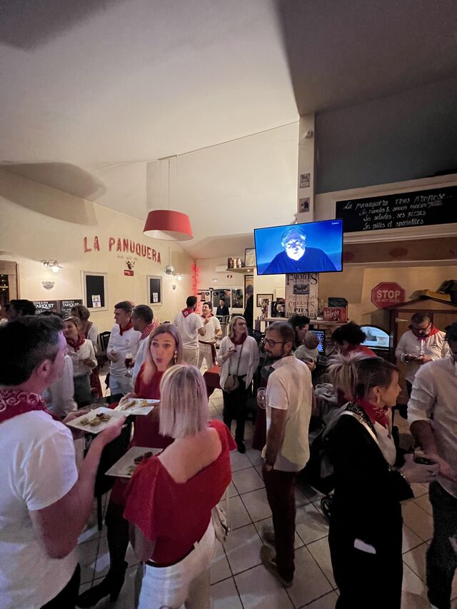 Anniversaire à la panuquera 