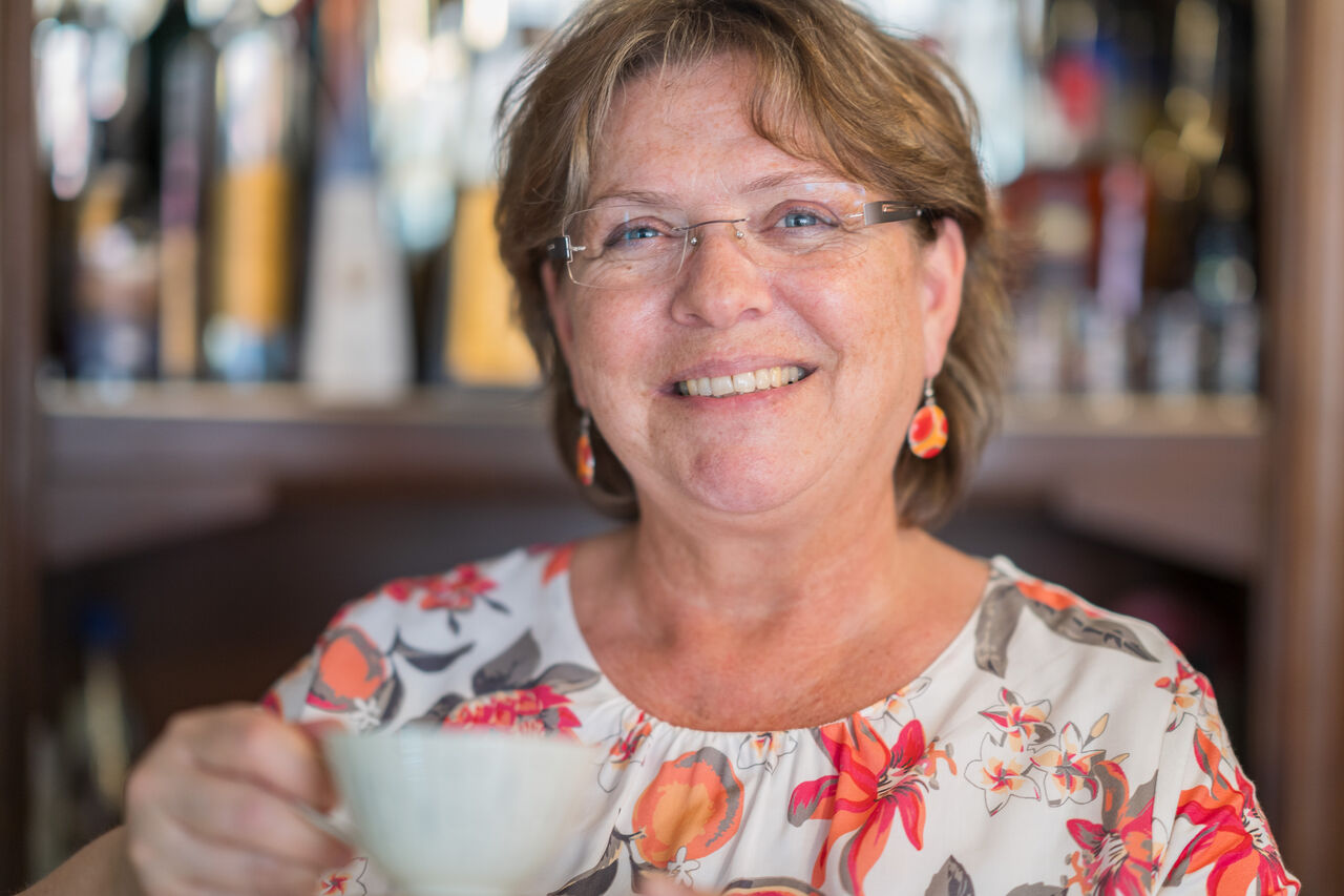 Ich liebe unseren Kaffee