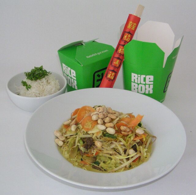 Ricebox: Knackig frische Wok-Gerichte!