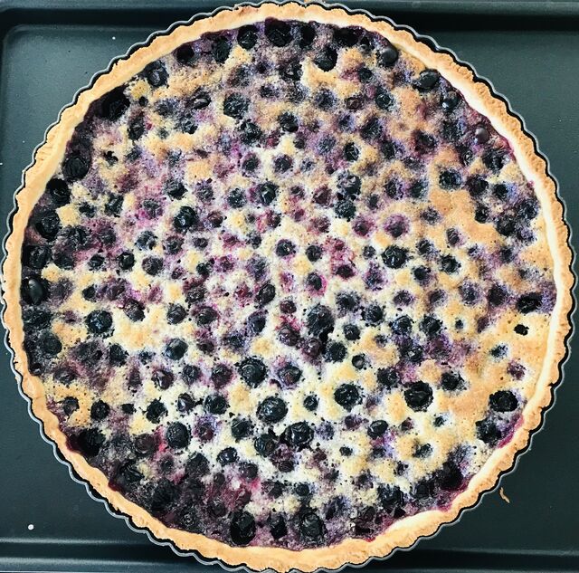 Tarte aux myrtilles