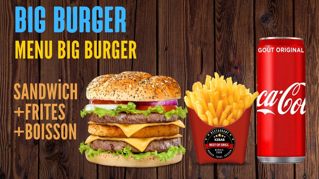MENU BIGBURGER