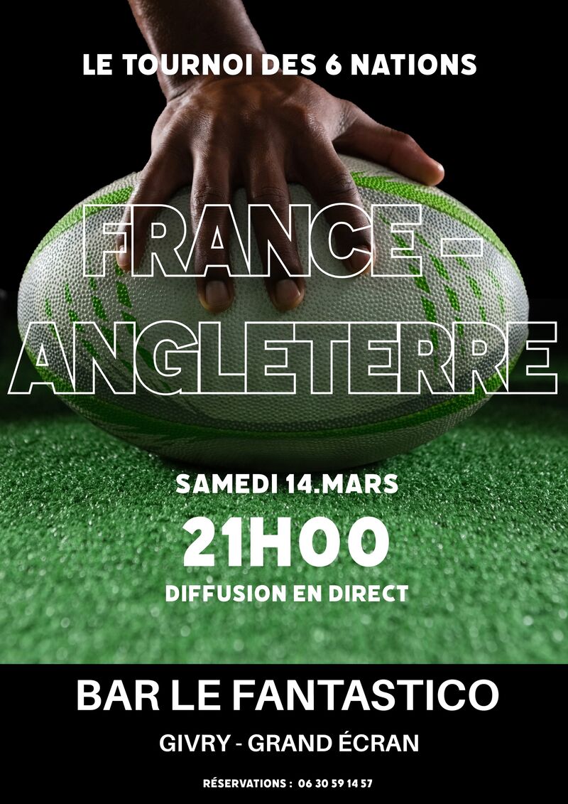Tournoi Rugby 6 Nations France Angleterre 14.03.26