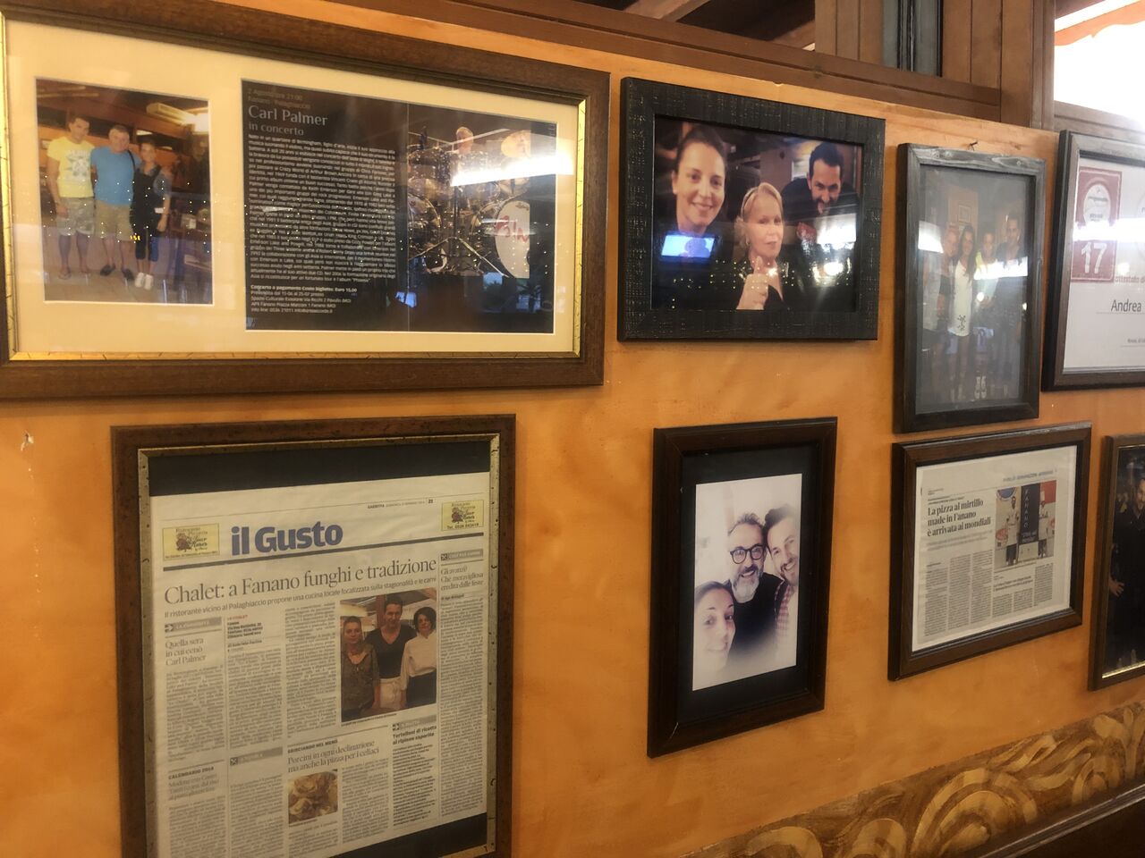 La parete dei ricordi non troppo lontani!