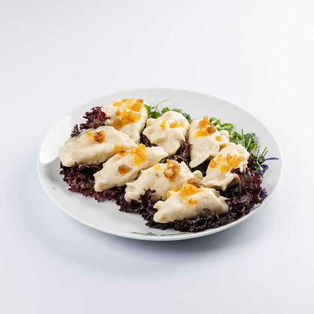 Pierogi ze skwarkami