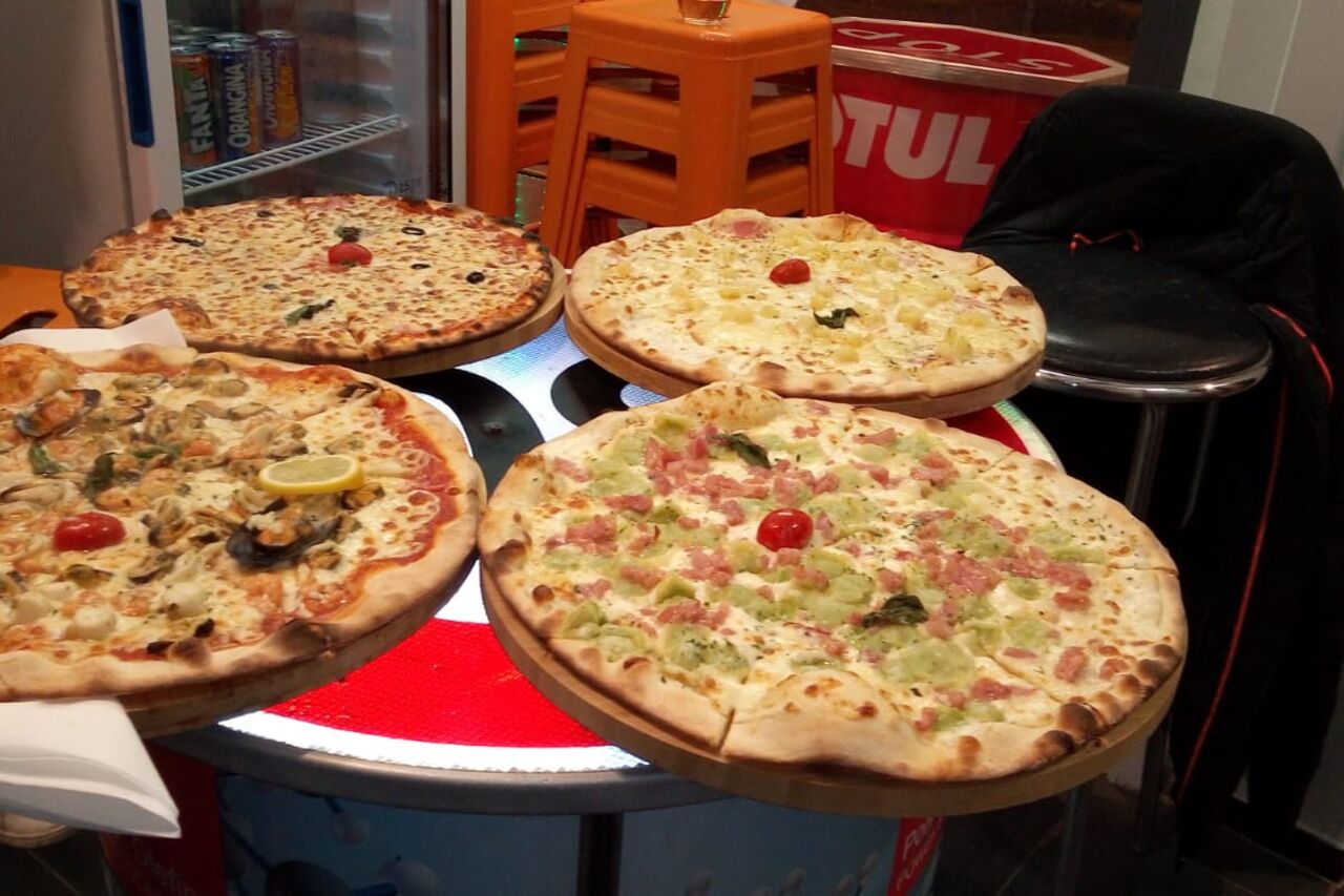 Des vraies pizzas italiennes....