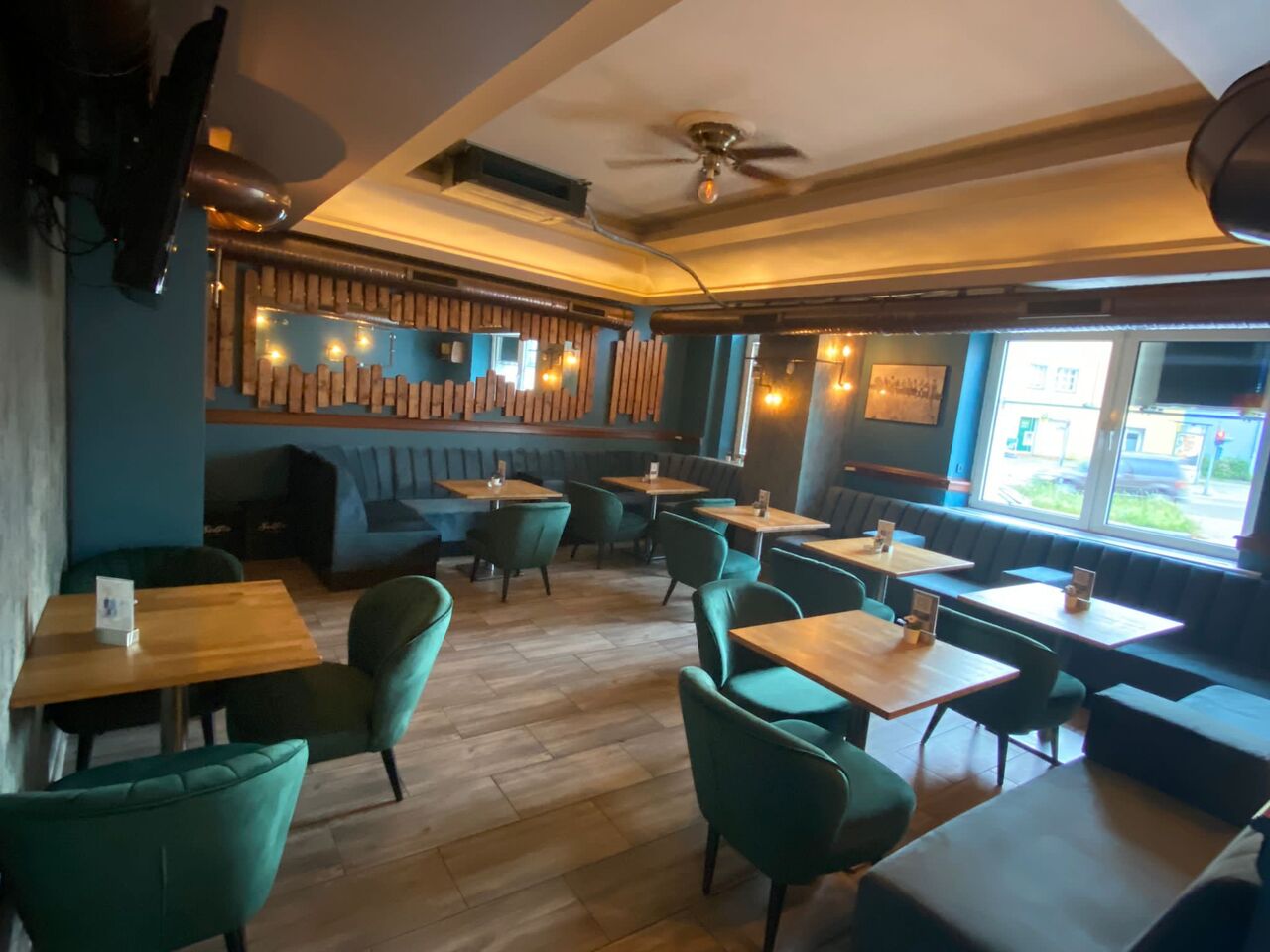 Einer von vier Räumen