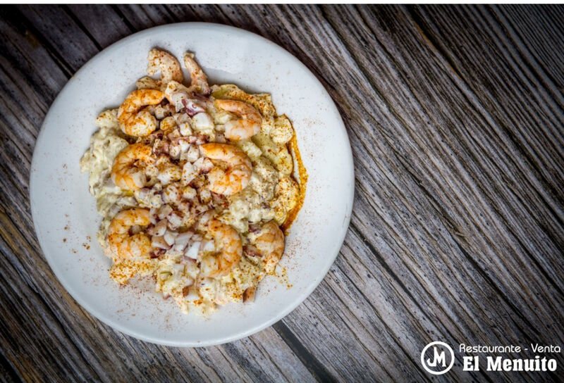 Ensaladilla de Pulpo y Gambas