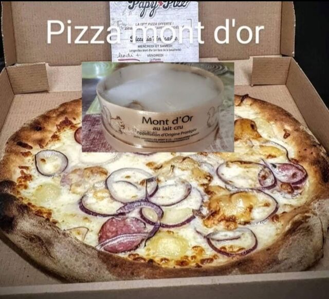Pizza mont d'or