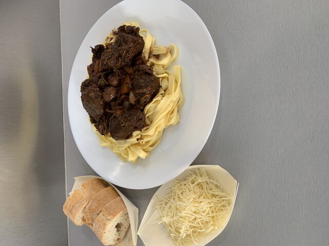 Daube pâtes fraîches 