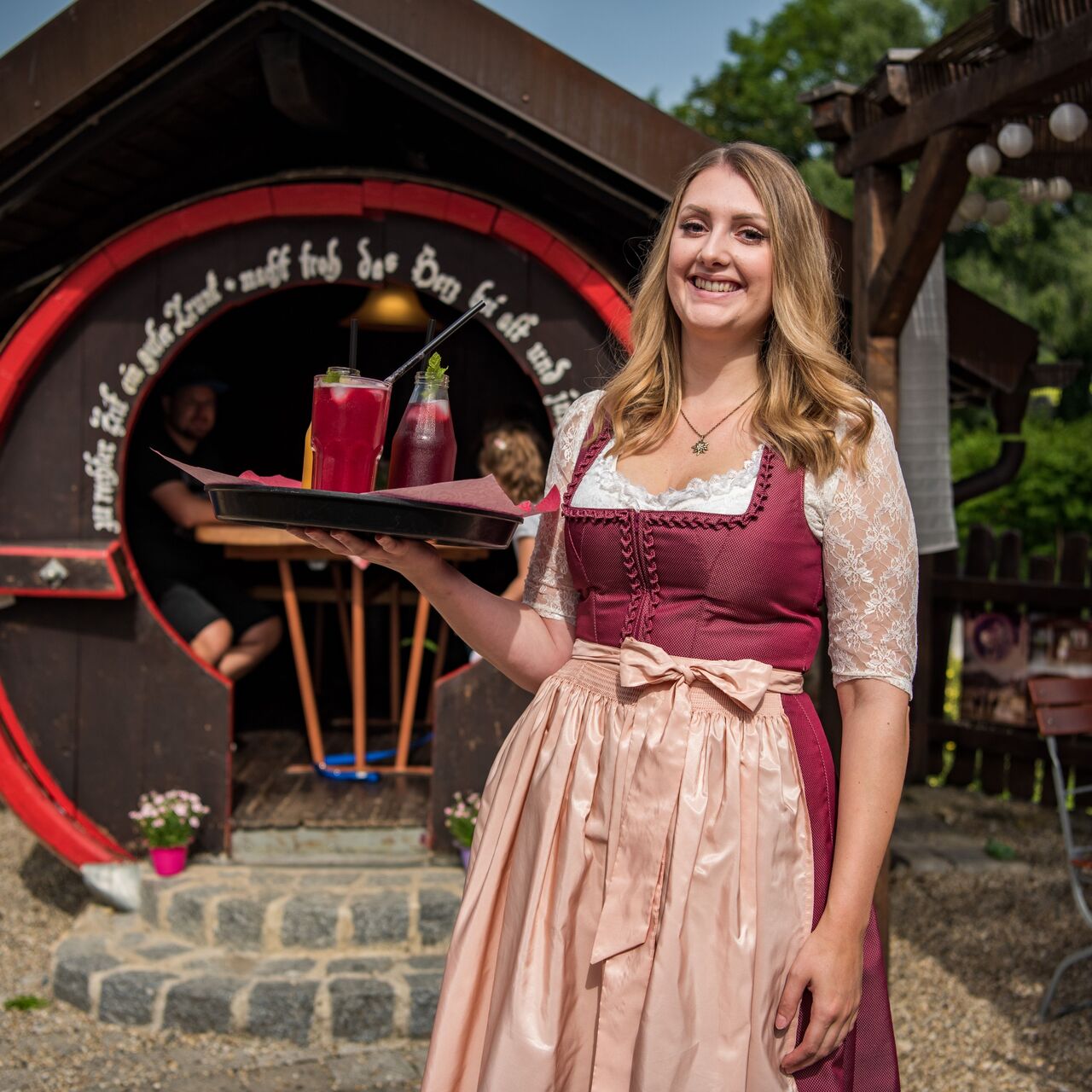 Gmiadlich im Fassl sitzen!