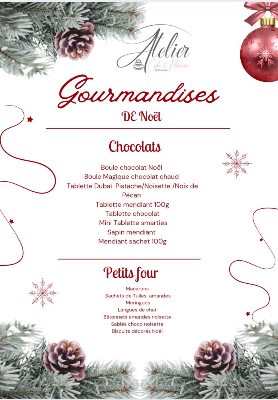 Les gourmandises de Noël