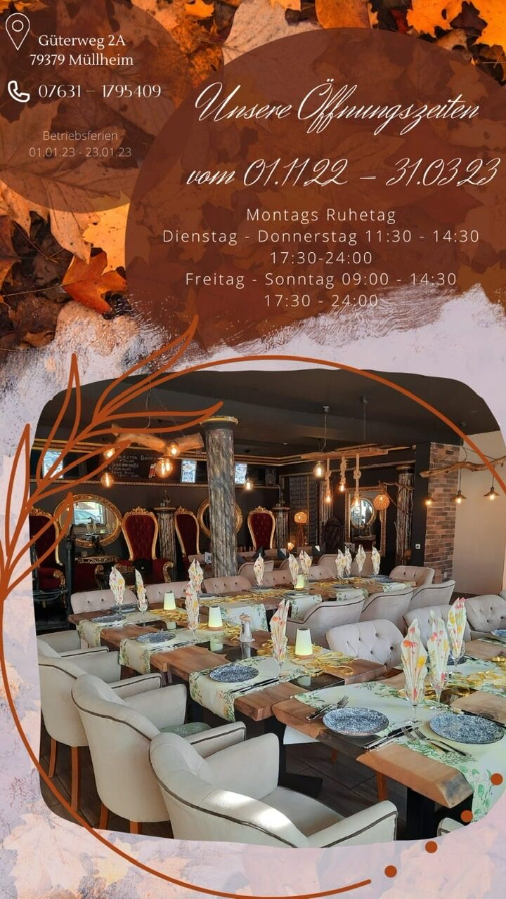 Öffnungszeiten (Winter)