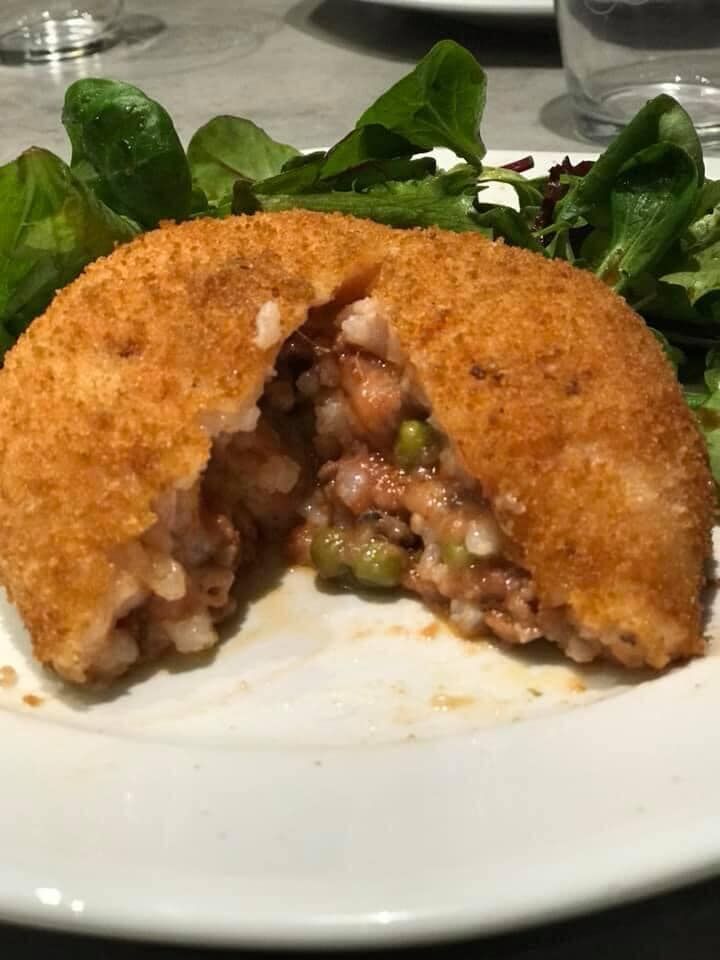 Arancini bolognaise