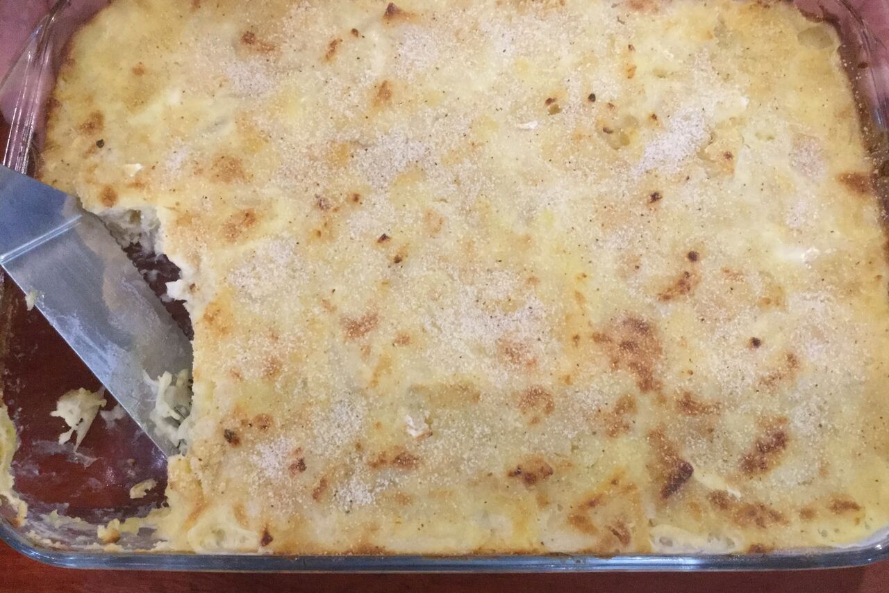 Bacalao con nata