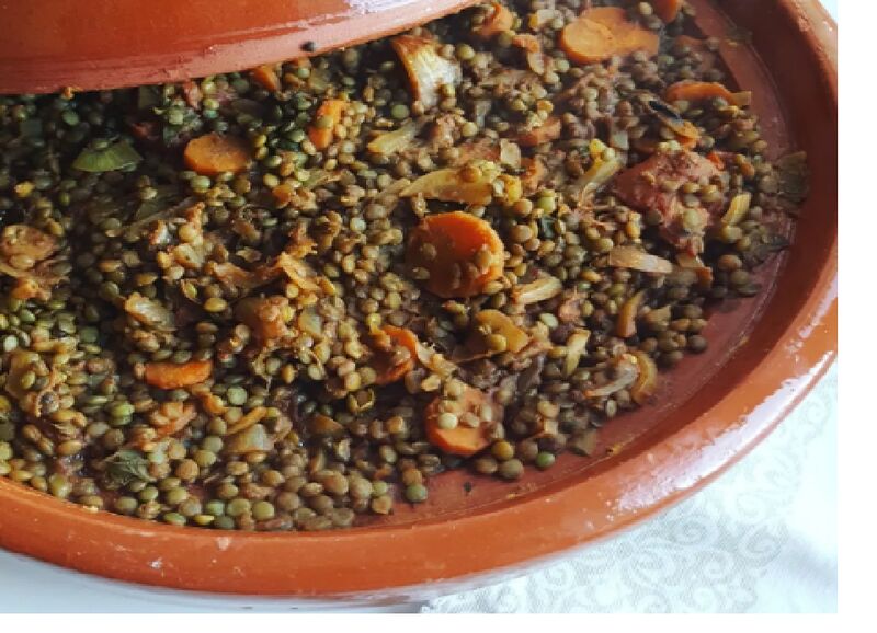 Lentilles à la marocaine
(Lentilles, carottes, persille et tomates fraîche)
Sur commande
