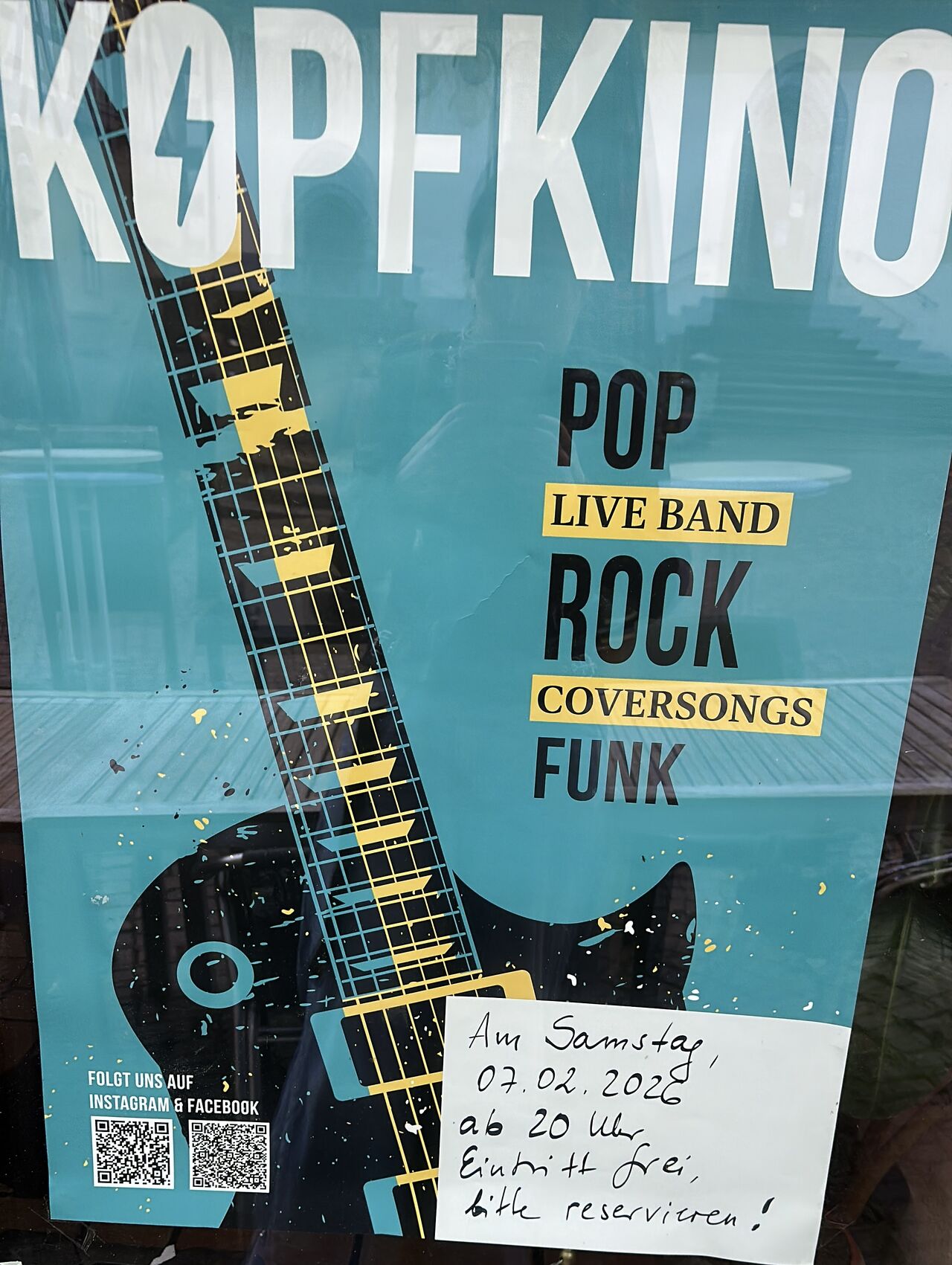 "KOPFKINO" : am Samstag, 07.02.26