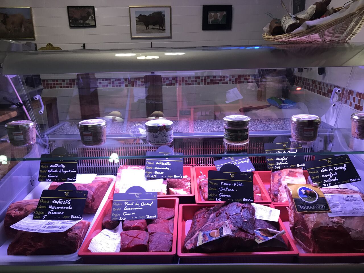 Restaurant de race à viande