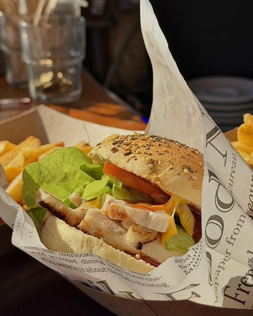 Burger au poulet