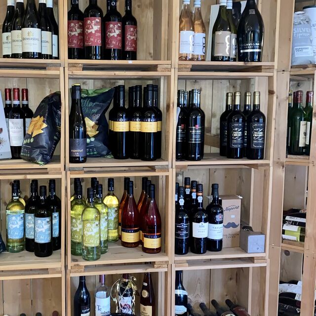 große Weinauswahl