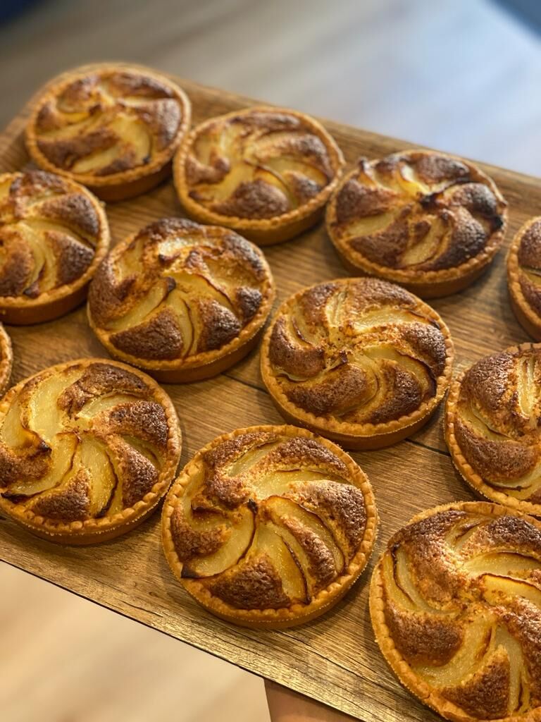 Tartelette amandine aux poires