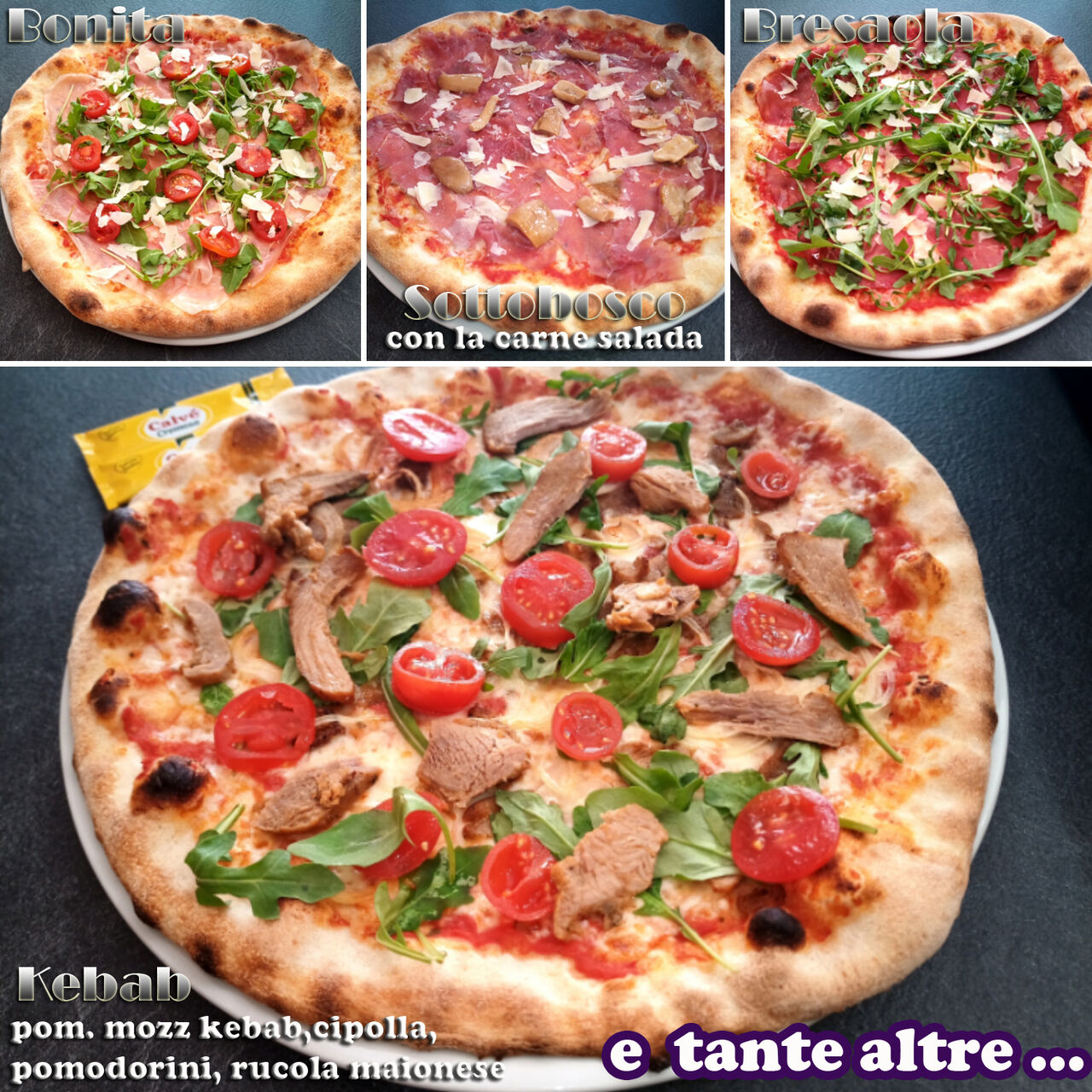 SCOPRI TUTTE LE NOSTRE PIZZE..... è arrivata anche la BURRATA, il PHILADELPHIA e il SALMONE....