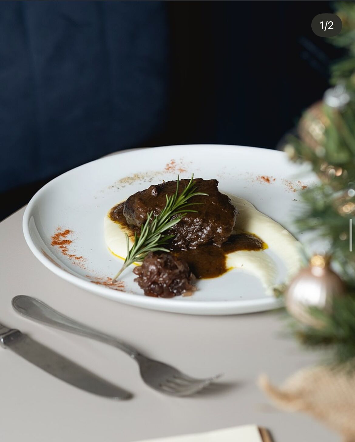 GUANCIA DI MAIALE BRASATA