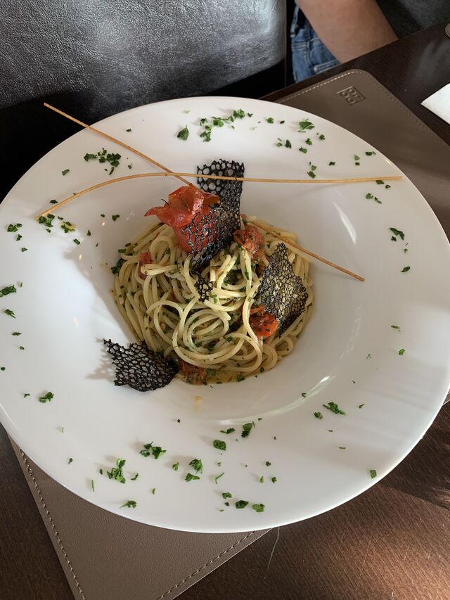 Spaghetti Aglio e Olio con Pomodorino