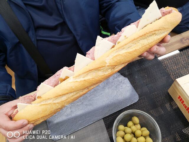 Bocadillo en De Categoria XXL