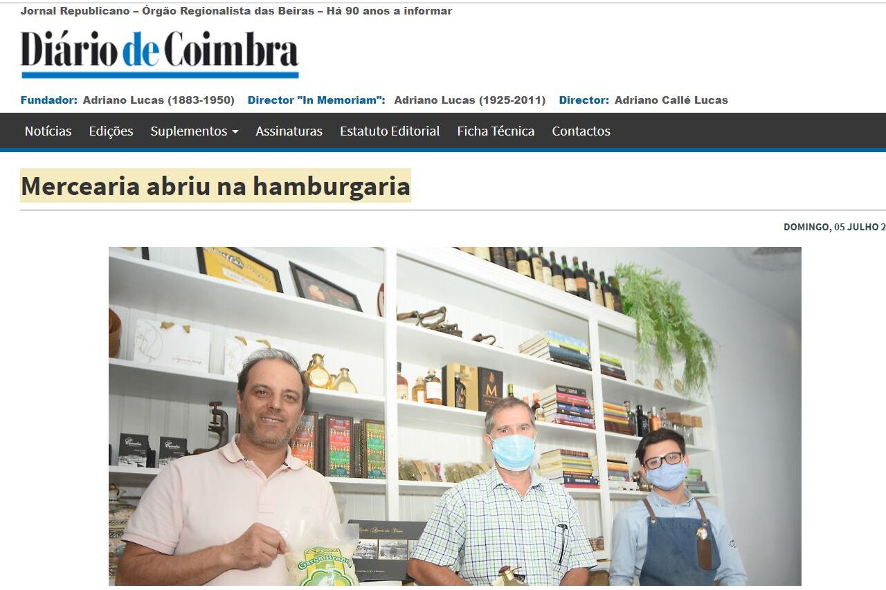 Mercearia abriu na hamburgaria