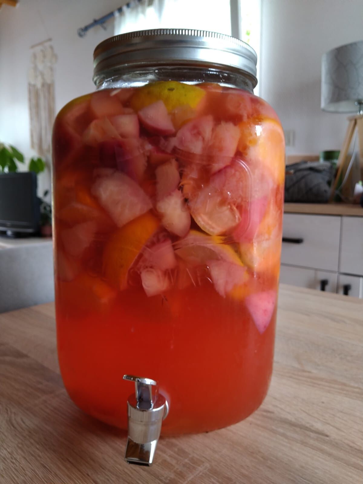 commande d'un client; Sangria blanche