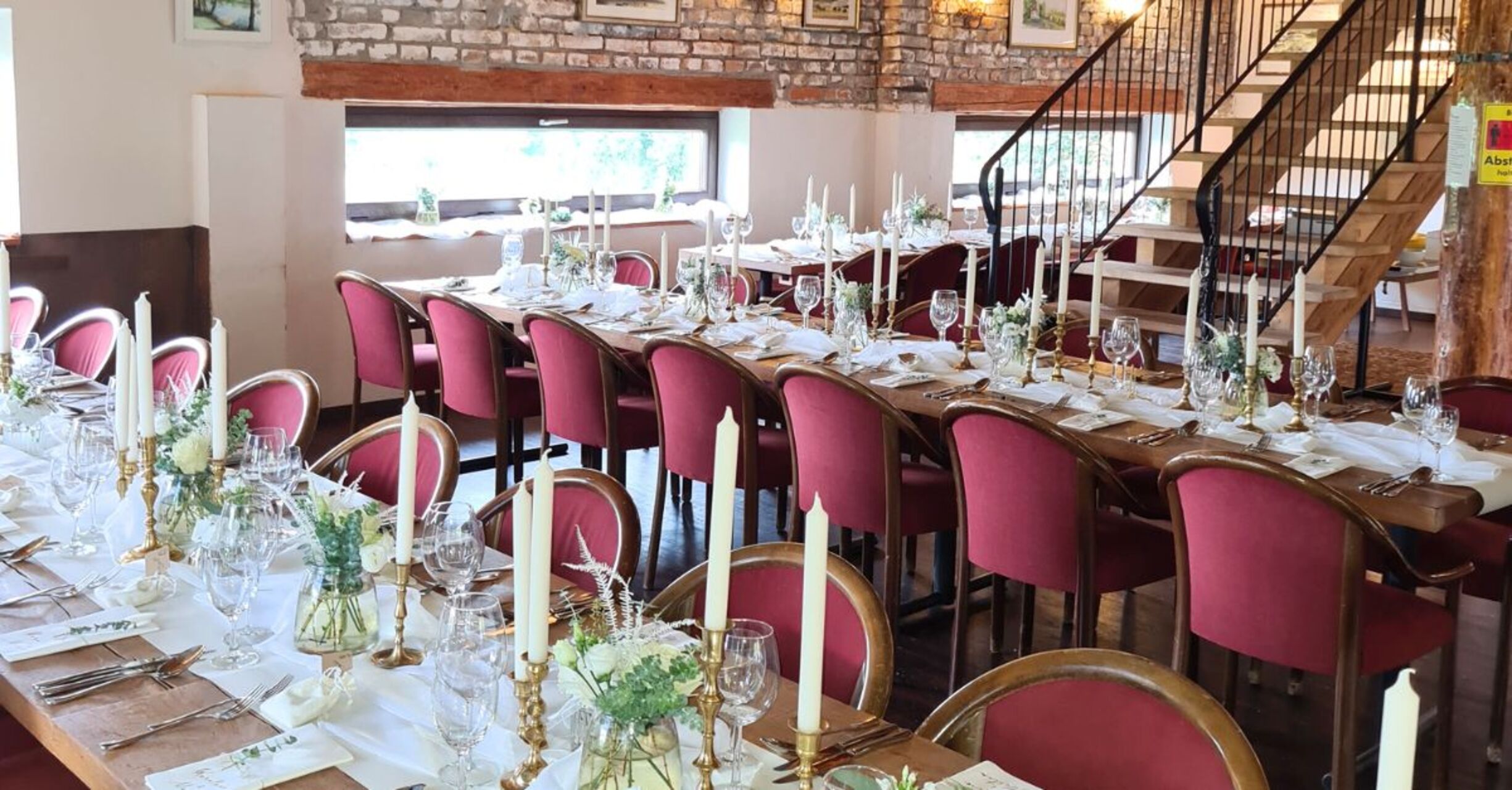 Bei uns können Sie Feste feiern