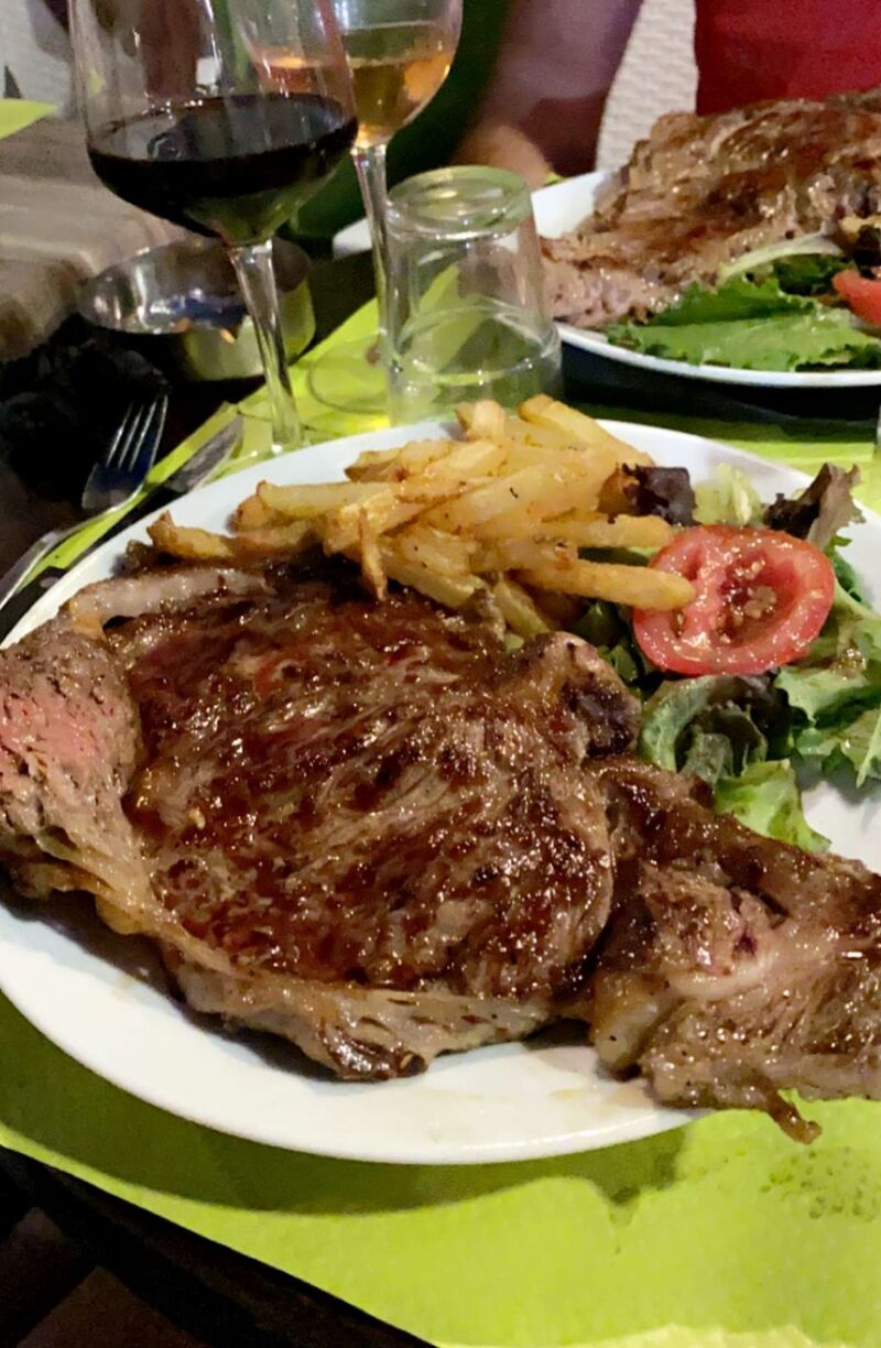 Entrecôte frites maison