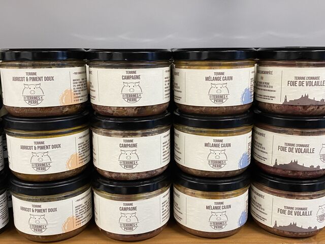 100% lyonnaises ! Les terrines de Pierre ! 