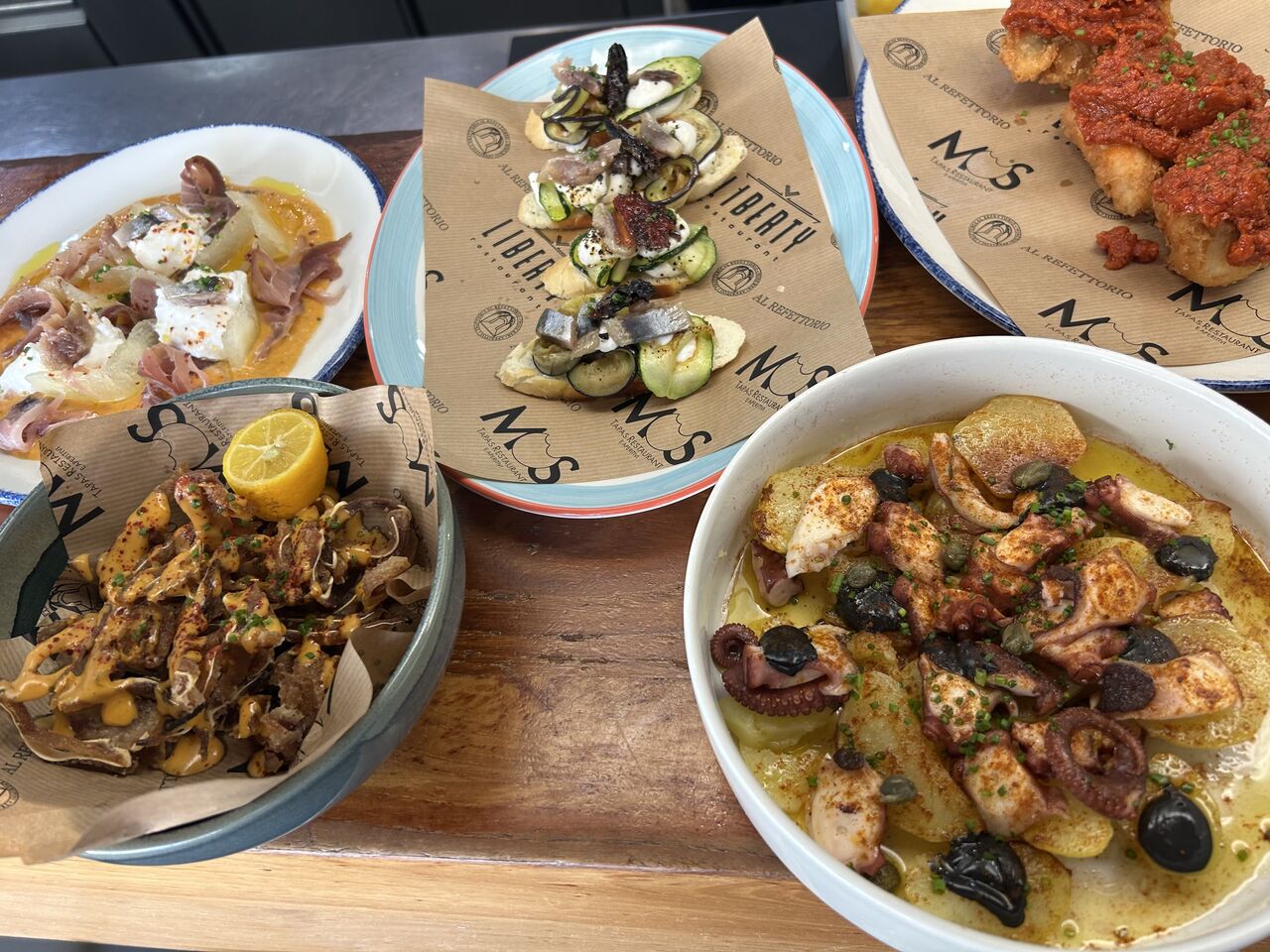 condivisioni ..le nostre tapas 
