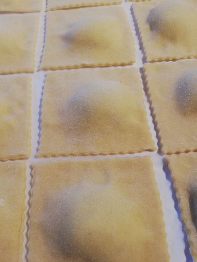 Ravioli à la Ricotta et Epinard