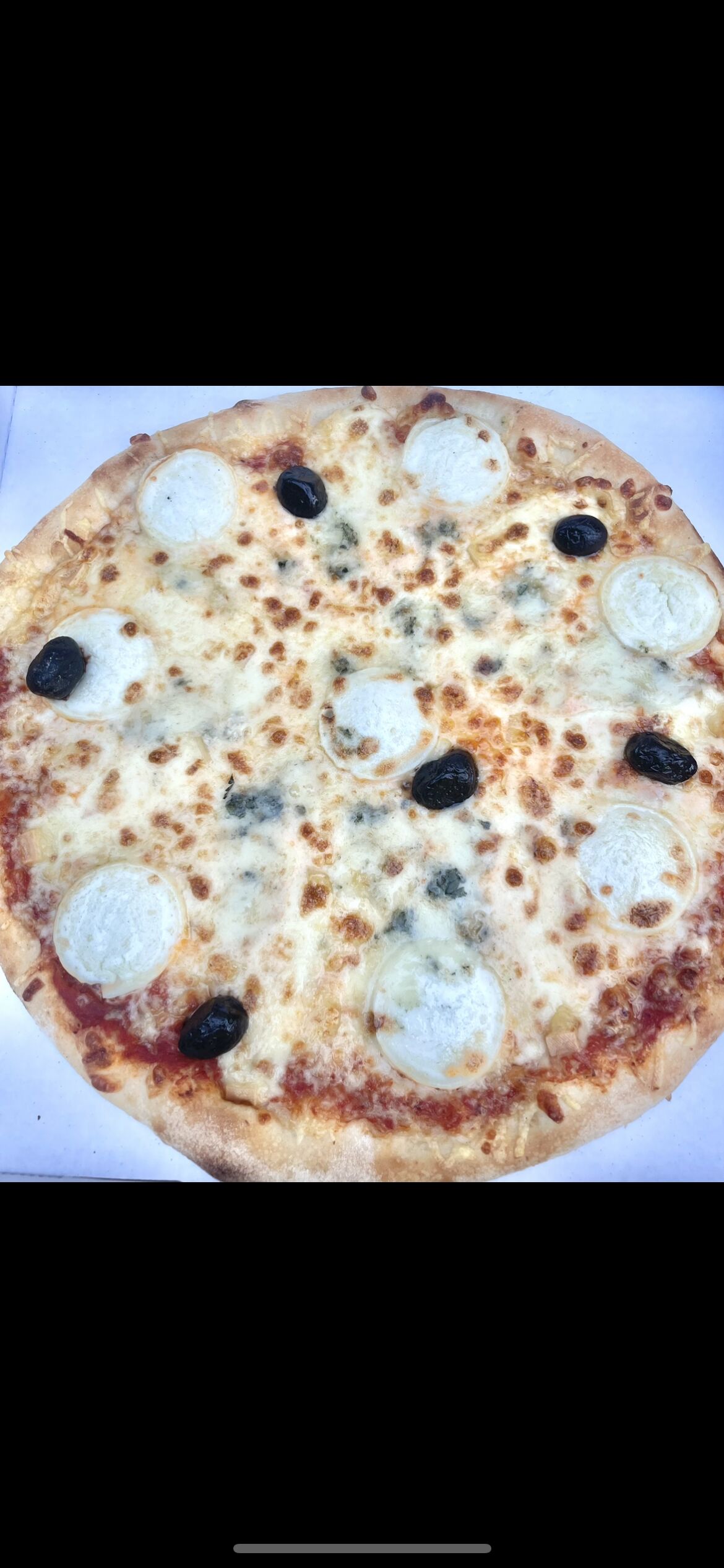 Pizza 4 fromages