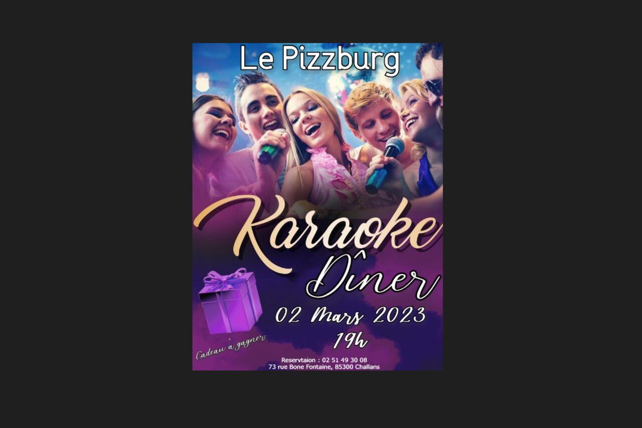 DINER KARAOKE DU JEUDI 2 MARS 2023