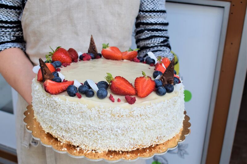 Vanilkový dort na zakázku