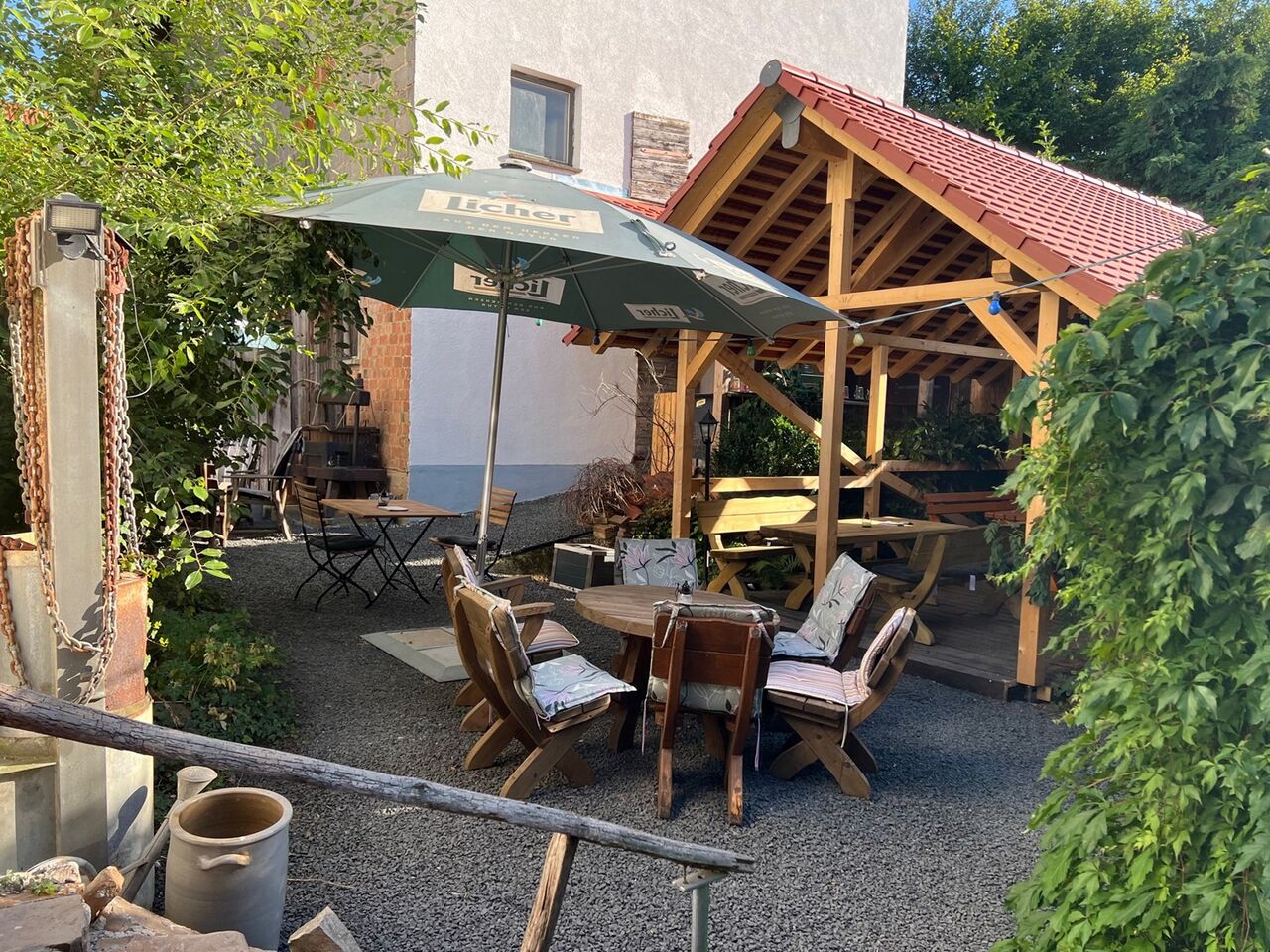Unser Biergarten