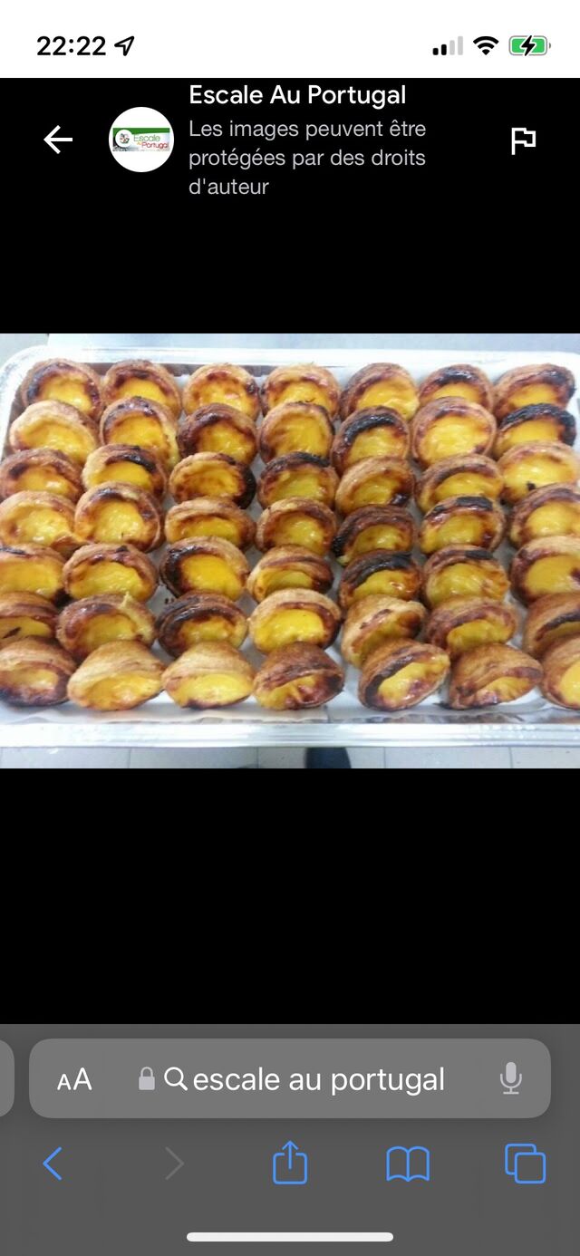 Pastéis de Nata - Gâteaux à la crème - spécialité Portugaise 