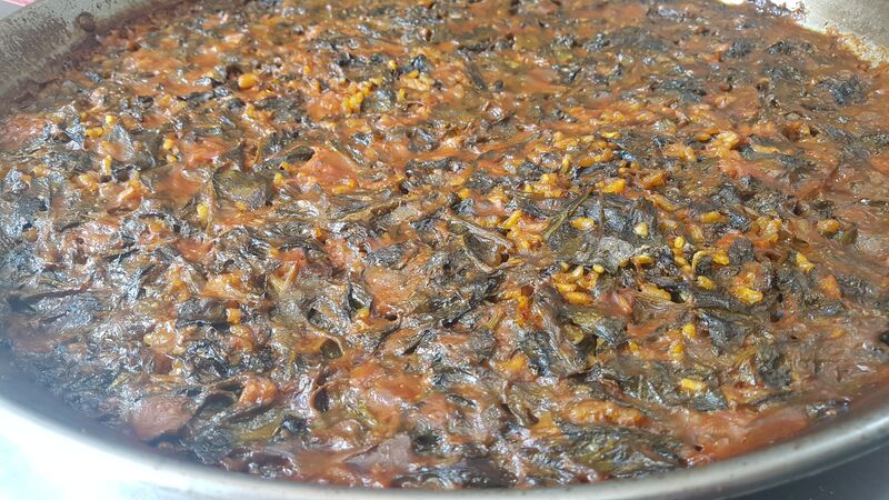 Paella de verduras