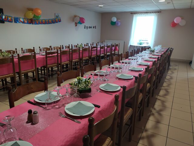 TABLE D'ANNIVERSAIRE 