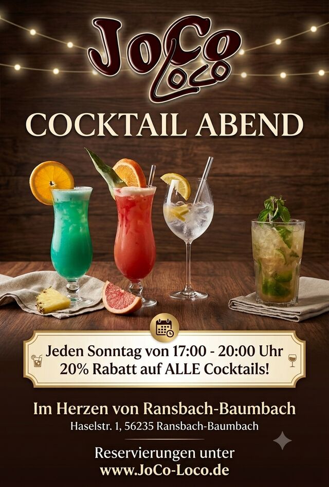 Cocktail-Tag im JoCo-Loco 