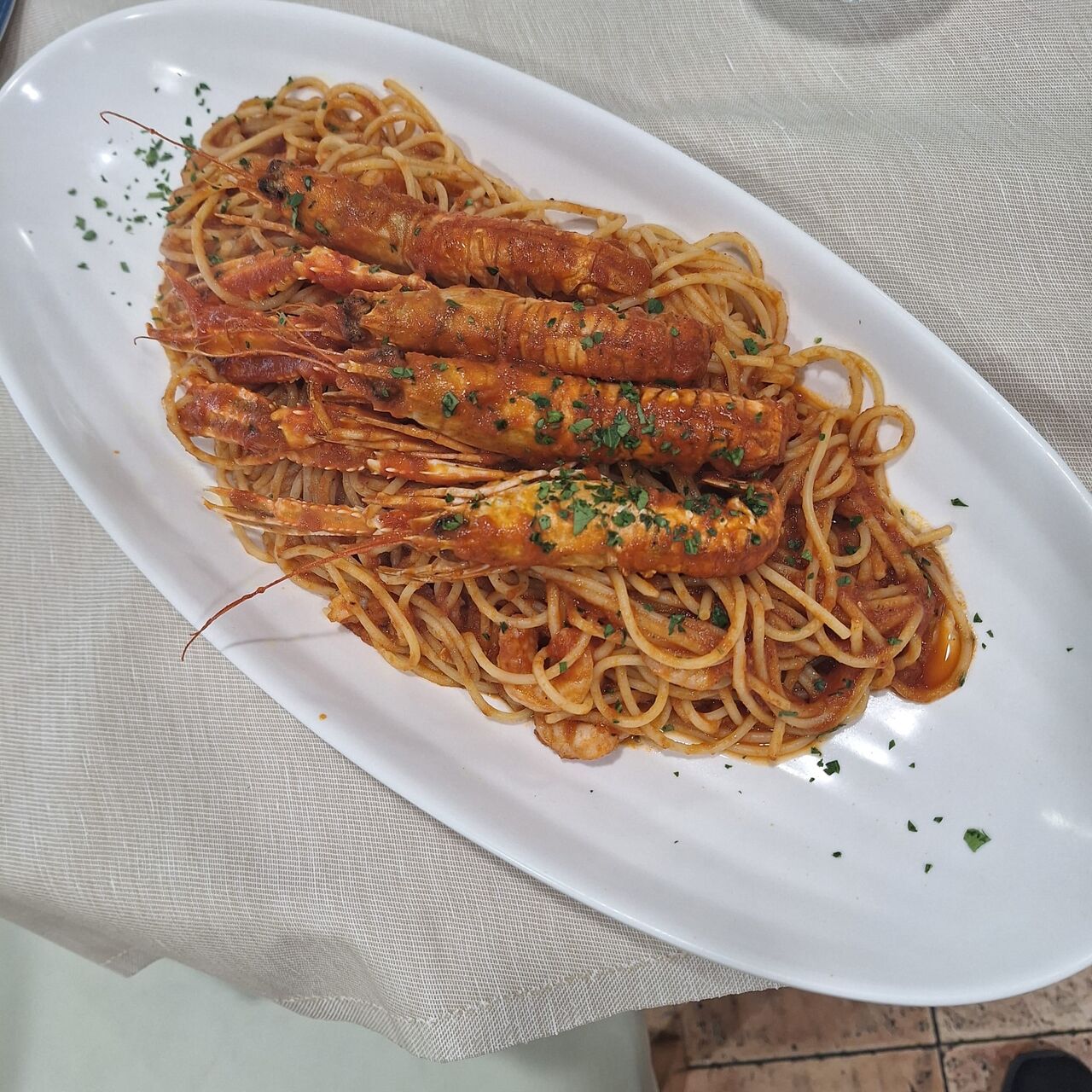 Spaghetti alla busera