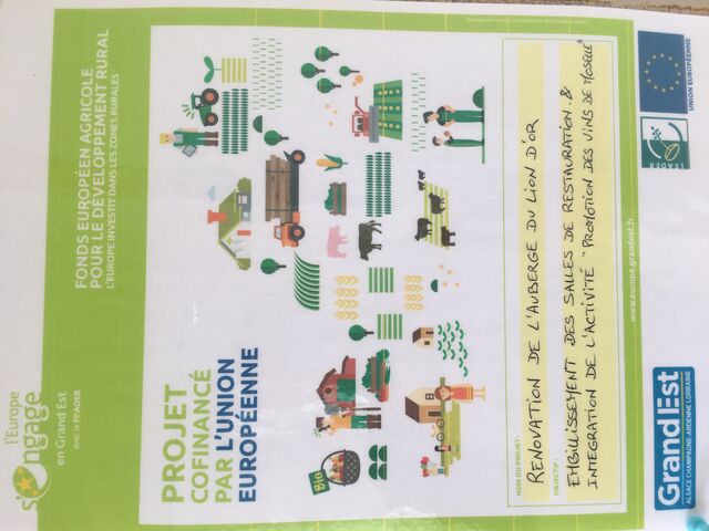 Aide Européenne travaux embellissements 