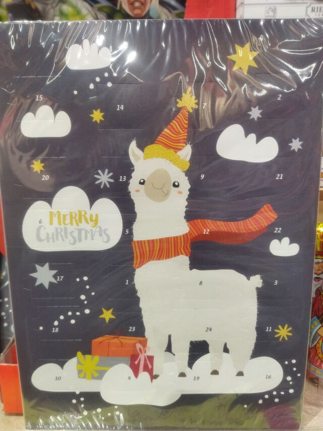 Calendrier de la avent licorne 2.30€ pce