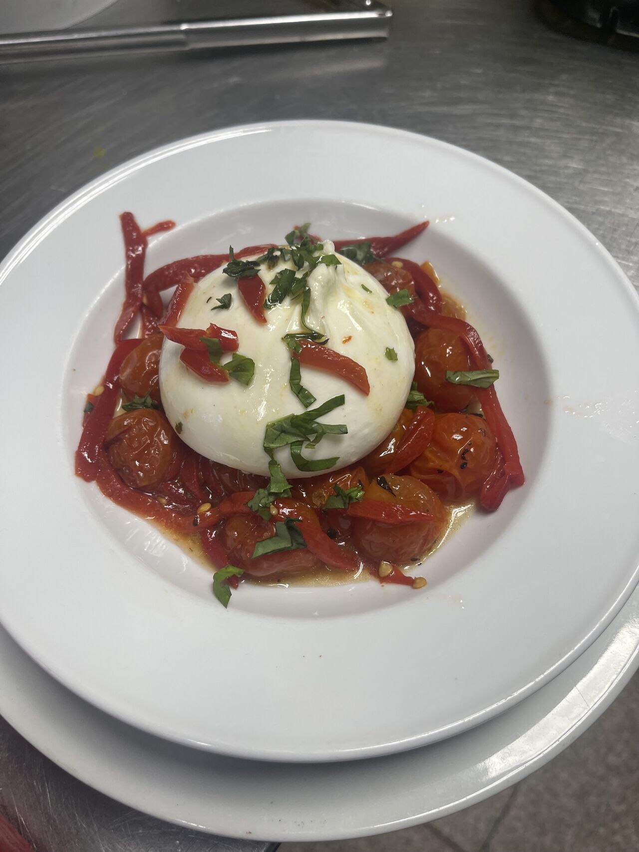 Ensalada de burrata 