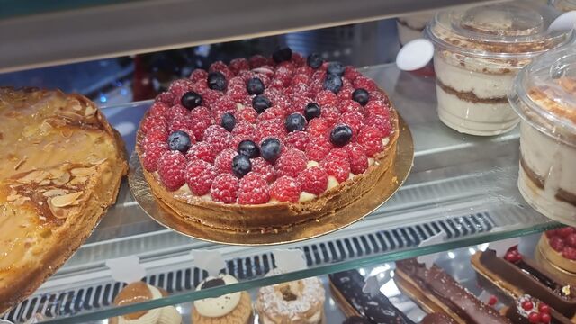Tarte aux fruits rouges