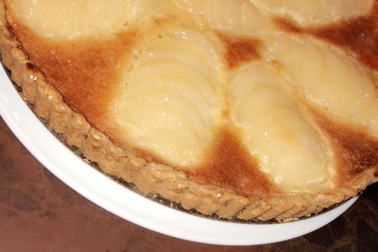 Notre tarte aux poires
